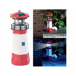 Phare décoratif solaire avec led 27 cm