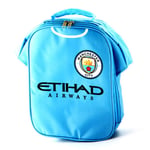 Manchester City FC Official Football Gift Kit Lunch Box Cool Bag Back to School