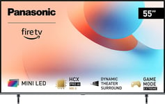 Panasonic 55" W95 Mini LED 4K HDR Smart TV with Fire TV - TV-55W95AGZ