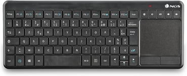 Tv Warrior Clavier Sans Fil 2.4Ghz Avec Touchpad Et Touches Multimédia Pour Smarttv, Odinateur Portable Ou Console De Jeux (Azerty Français)