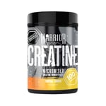 Warrior Creatine Monohydrate Powder 500g – Micronised for Easy Mixing and Consumption – Proven to Improve Physical Performance/Recovery, 5g Servings (Tropical Sunrise)