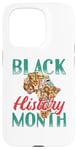 Coque pour iPhone 15 Pro Black History Month Black Power Fist Pride Afro-Américain