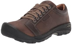 KEEN Men's Austin Low Oxford, Chocolate Brown, 7.5 UK