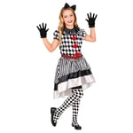 W WIDMANN MILANO Party Fashion - Costume enfant clown, robe, mime, arlequin, déguisements pour carnaval, Halloween