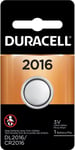 Factory Fresh DURACELL CR2016, DL2016, 2016 Coin Cell Battery Expires 3/2026 9z