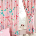 Price Right Home I Believe In Unicorns Pink Rainbows Kids Bedroom Range - Duvet