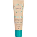 Lumene Matte Oil-Control Foundation SPF20 Light Ivory Täckande foundation 30 ml