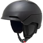 ALPINA Nax Casque de Ski Adulte Unisexe, Noir Mat, 51-55