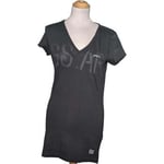 T-shirt G-Star Raw  top manches courtes  36 - T1 - S Noir