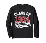 Class of 1984 Reunion Back to School Alumni Gift Long Sleeve T-Shirt