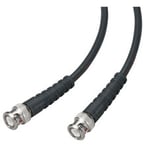 Black box BLACK BOX COAX PATCH CABLE - RG59, SHIELDED, SOLID, PVC, 75-OHM, BNC, MALE/MALE, BLACK, 100-FT. (30.4-M) (ETN59-0100-BNC)