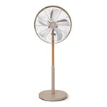 Swan SFA16910OAT Nordic 16 Inch Pedestal Fan with 3 Cooling Levels, Oscillation Function, Adjustable Tilt and Low Noise Output, Oatmeal