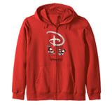 Disney 100 Anniversary Mickey and Minnie Dance Celebration Zip Hoodie