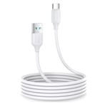 Joyroom Long-Lasting 15W USB-A til USB-C Kabel 2m - Hvit