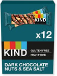 KIND® Bars, Healthy Gluten Free & Low Calorie Snacks, Dark Chocolate Nuts & Sea