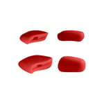 Hawkry Kits Replacement Earsocks & Nose Pieces For-Oakley Flak 2.0 XL -Red