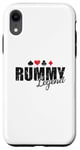 Coque pour iPhone XR Rummy Legend Hobby Jeu de cartes Romme