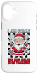 iPhone 16 Plus I'm sorry the nice nurse is on vacation ugly x-mas sweater Case