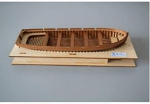 Maquette Bateau Salon décorations Chem voilier modèle échelle 1:48 Laser-Cut en Bois Bateau Sauvetage modèle Kit Lancement modèle canot Sauvetage Cadeau la décoration