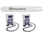 Husqvarna Svärd + 2 kedjor 13" .325" / 1,3 mm X-CUT 5478981-56