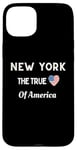 iPhone 15 Plus Patriotic Love New York USA The True Heart Of America Case