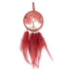 Ccykxa - Attrape de Rêves Petit Faite Main Capteur de Rêves en Plumes Voiture Décoration Attrape Rêve Arbre de Vie Dreamcatcher pour Chambre Voiture