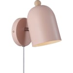 Nordlux Gaston vegglampe, rosa