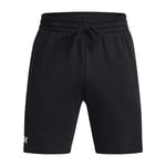 Unter Armour Homme UA Rival Fleece Short, short running homme, short polaire confortable avec poches et ceinture côtelée, short homme en polaire