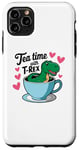 iPhone 11 Pro Max Tea Rex T-Rex Funny Tee For Tea Lovers Drinkers And Dinosaur Case