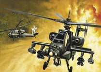 AH-64 Apache Hélicoptère Plastique Kit 1:72 Model Italeri