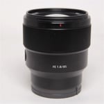 Sony Used FE 85mm f/1.8 Prime Lens