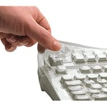 CHERRY WetEx®, film de protection flexible pour clavier, protection fiable contre la contamination par les liquides, la poussière et les corps étrangers, pour CHERRY Compact Keyboard G80-1800