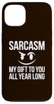 iPhone 13 Sarcasm My Gift to You All Year Long Sarcastic Face Reaction Case