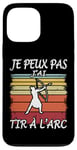 Coque pour iPhone 13 Pro Max Tir à l'arc archer Arc l'archerie tireur humour 2025