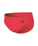 Arena Boy's Arena Logo Kids Boy Swim Briefs, Fluo Red, 8-9 Years UK