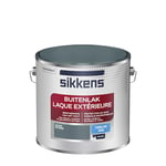 Sikkens - Peinture Laque Extérieure Bois et Fer - Finition tendue, sous-couche intégrée, facile à appliquer - Satin Vert Antique 2,5 L