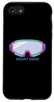 Coque pour iPhone SE (2020) / 7 / 8 Retro Mount Snow Vermont Masque de ski