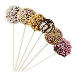 50-Pack - Cake Pops Pinnar - Gör själv Vit