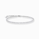 Thomas Sabo Tennisarmband i silver med vita zirkonia