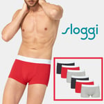 6 Pack Size Xxlarge Sloggi Mens Go Hipster Briefs M006 Red Multi 2xl Xxl