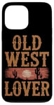 iPhone 13 Pro Max Old Western Film Fan Classic Cowboy Culture and Wild West Case