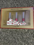 Lancome irresistible lips , gift set 3 lipsticks bnib