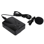 New Amplifier Clip Type Clip‑On Recording Mic FM Wireless MIC For Gaming Live US