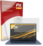 atFoliX 2x Film Protection d'écran pour Asus VivoBook 17X K1703 mat&antichoc