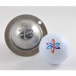 Tin-Cup Unisex Adult NUKE IT Golf Ball Marker - Steel, One Size