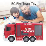 RC Fire Truck Toy Remote Control Fire Engine Truck Toy Interactive Play For Home