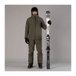 CMP Man's jacket in mechanical stretch loose fit for skiing and snowboarding - Veste ski homme Olive XL