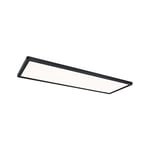 Paulmann LED 71003 Atria Shine-580 x 200 mm-3 étapes-Carré-Avec 1 panneau de plafond en plastique de 22 W à intensité variable blanc chaud et noir 3000 K, 580x200mm