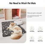 Pet Feeding Mat Dog Mat for Food and Water-No Stains  Dry 40x60cm,A M8S94857