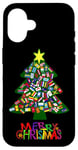 iPhone 16 International Flags Nations Love World Peace Christmas Tree Case